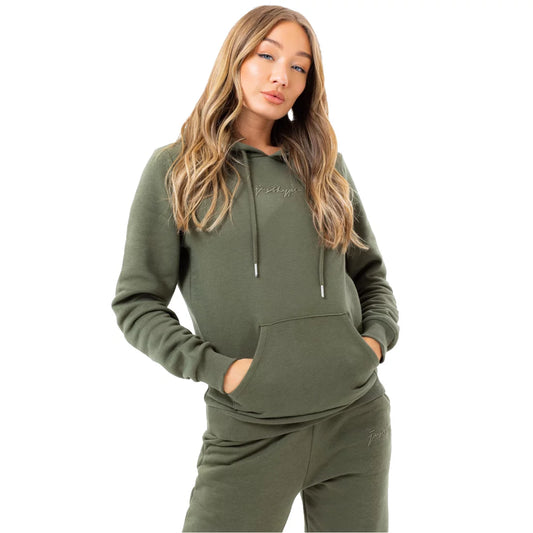 Justhype Scribble Logo Hoodie HYTONSCB010W