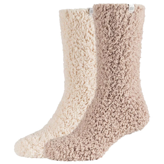 Skechers 2PPK Wm Cozy Fuzzy Socks SK41112-1221