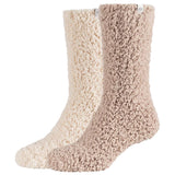 Skechers 2PPK Wm Cozy Fuzzy Socks SK41112-1221