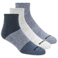 Skechers 3pk Ανδρικές κάλτσες Qtr Colorbloc S118998-BLU