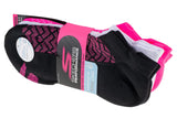 Skechers 3pk Γυναίκες 1/2 Terry κάλτσες χαμηλής κοπής S115103-BKPK