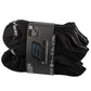 Skechers 6pk Unisex 1/2 Terry Crew Socks S118210-BLK