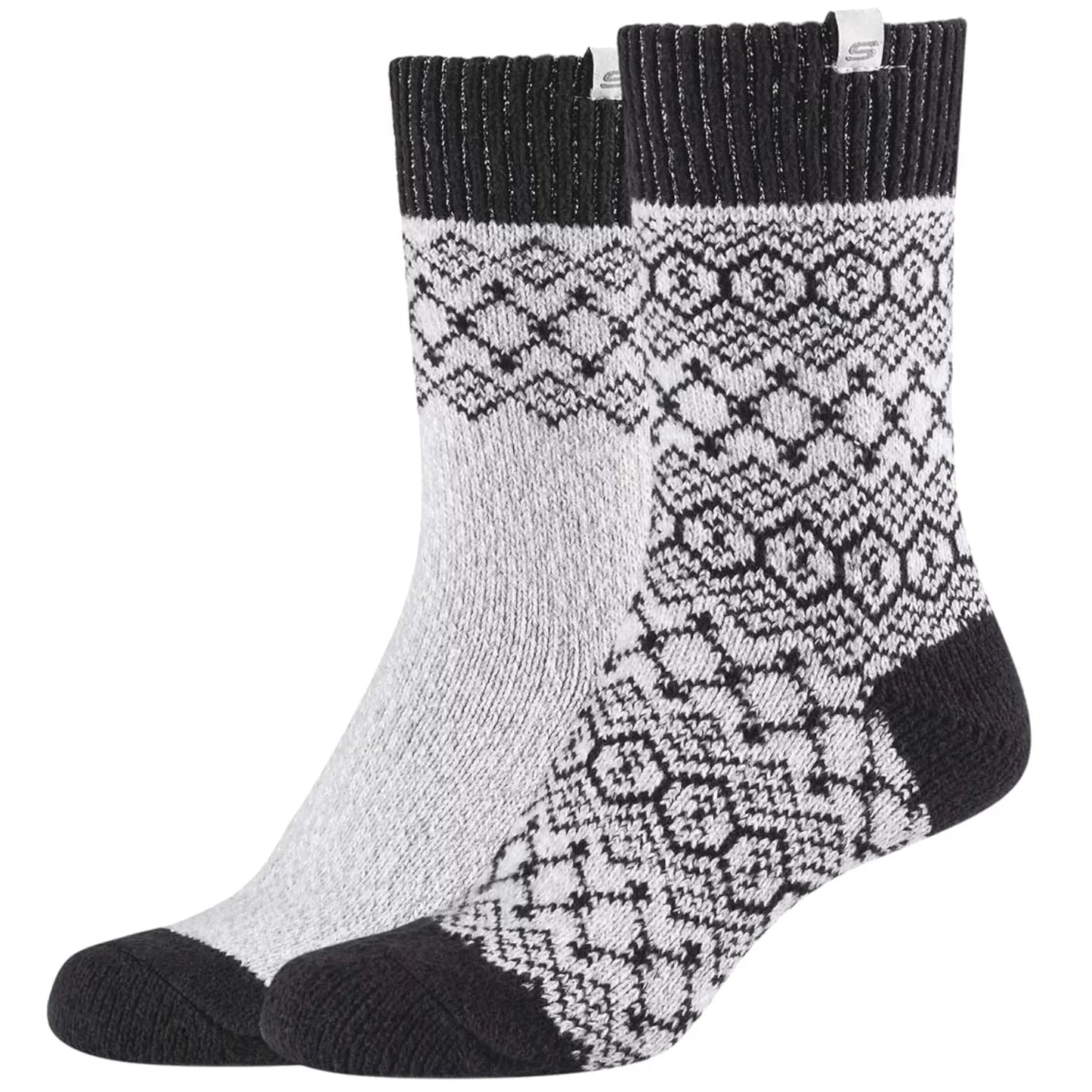 Skechers Casual Cozy Jacquard 2PPK Κάλτσες SK41047-9202