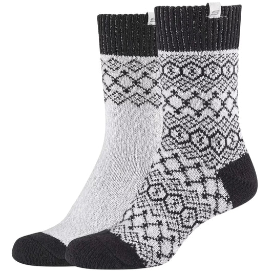 Skechers Casual Cozy Jacquard 2PPK Κάλτσες SK41047-9202