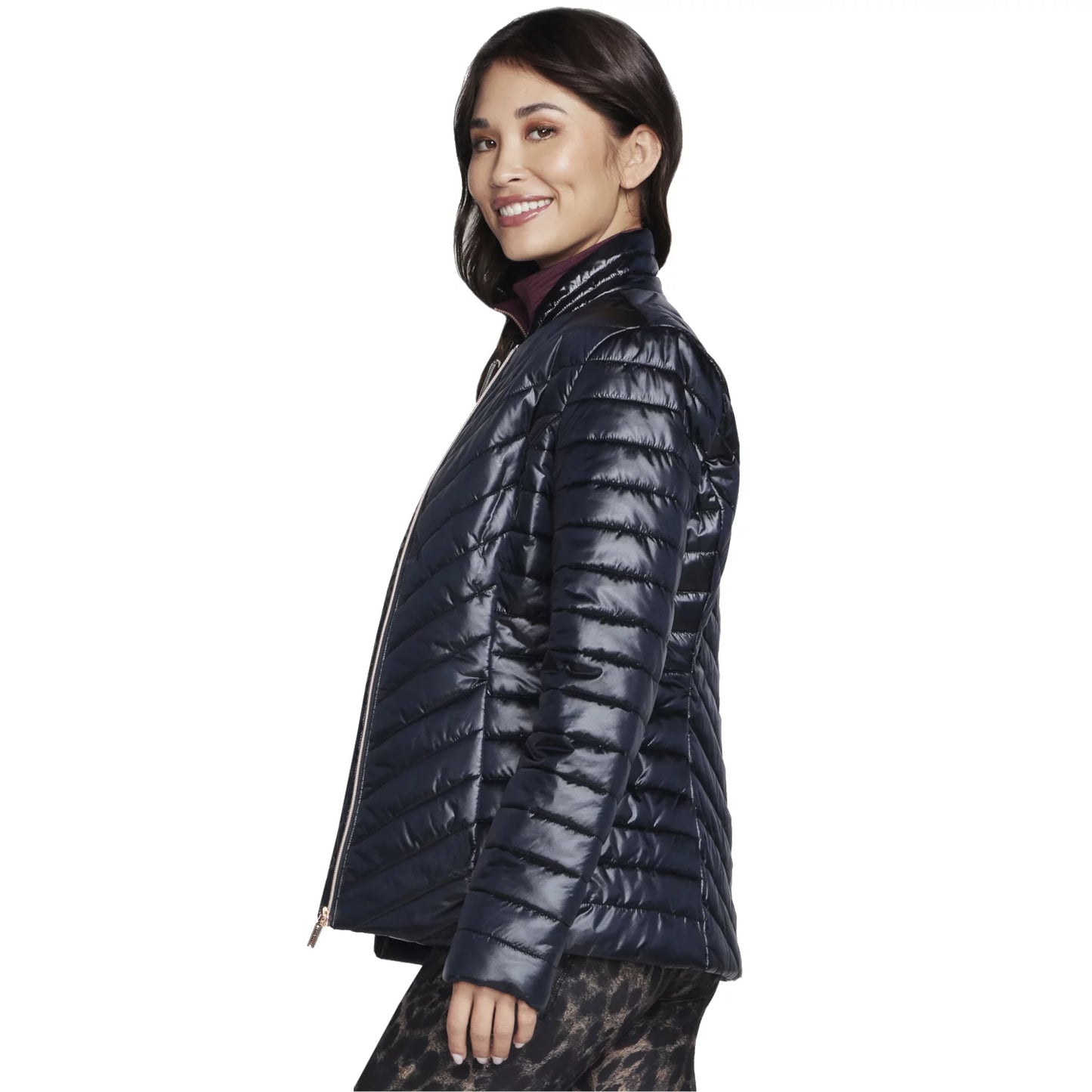 Μπουφάν Shine Skechers GO Shield JA150-BLK