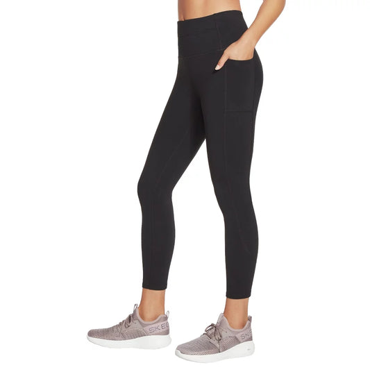 Skechers Go Walk Ψηλόμεσο 7/8 κολάν W03LG31B-BLK
