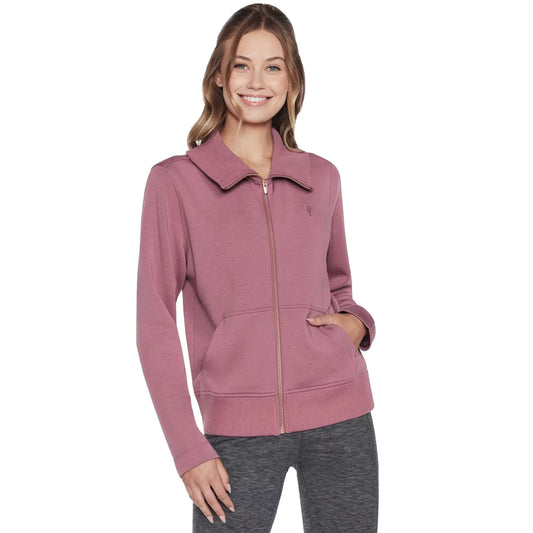 Μπουφάν Skechers Hoodie Hoodie Skechcloud Jacket WJA288-DKMV
