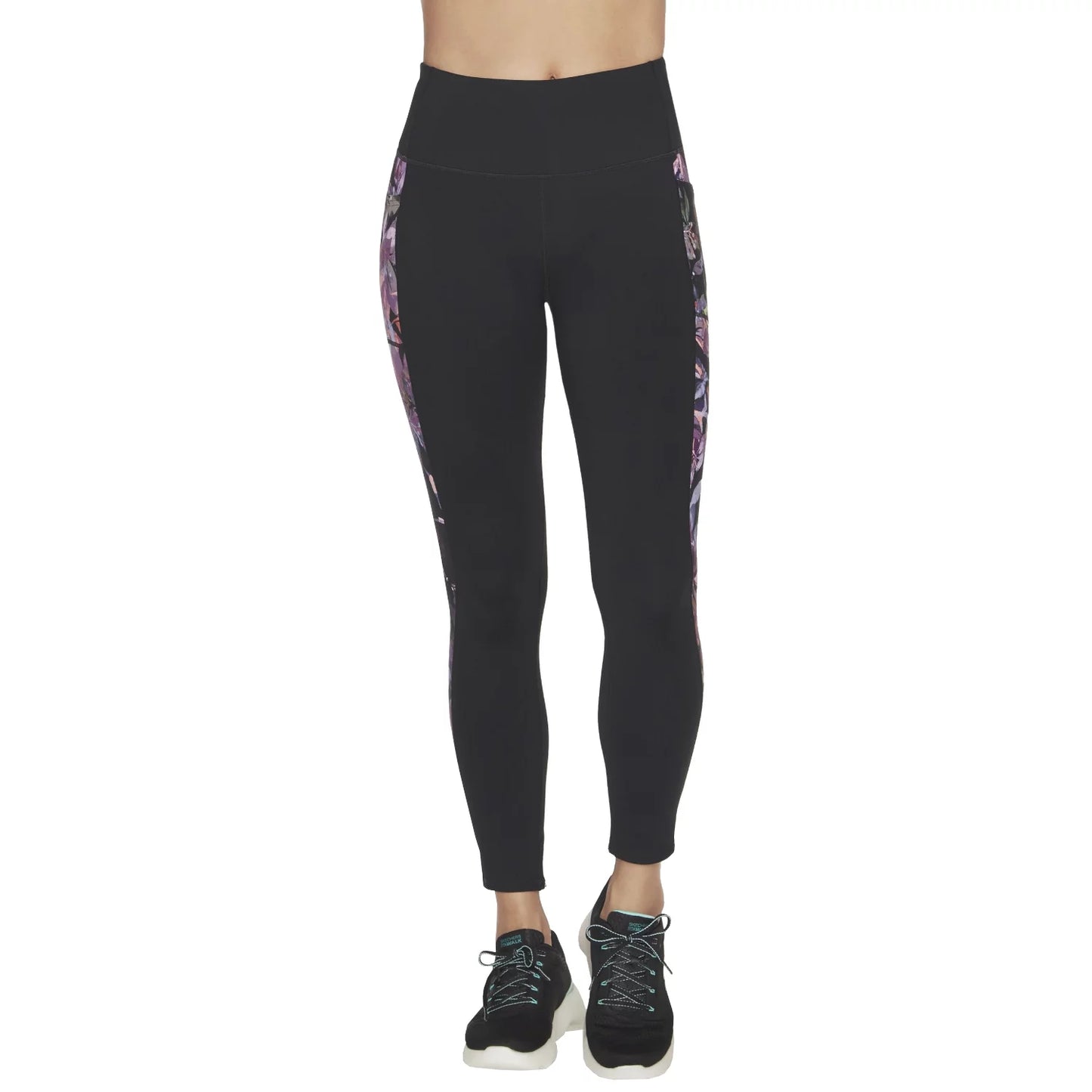 Skechers Ultraviolet Ψηλόμεσο Ολόσωμο Κολάν WLG249-BKPR