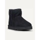 Ugg Australia Classic Mini II Suede Γυναικεία Μποτάκια με Γούνα Μαύρα  001016222-BLK