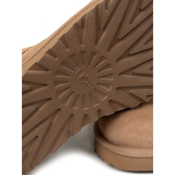 Ugg Australia Classic Mini II Suede Γυναικεία Μποτάκια με Γούνα Chestnut 1016222-CHE