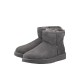 Ugg Australia Classic Mini II Suede Γυναικεία Μποτάκια με Γούνα Γκρι 1016222-GREY