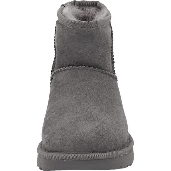 Ugg Australia Classic Mini II Suede Γυναικεία Μποτάκια με Γούνα Γκρι 1016222-GREY