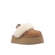 Ugg Australia Χειμερινές Γυναικείες Παντόφλες σε Καφέ Χρώμα Chestnut 1113474-CHE