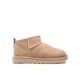 Ugg Australia Classic Ultra Mini Suede Γυναικεία Μποτάκια με Γούνα San 1116109-SAN