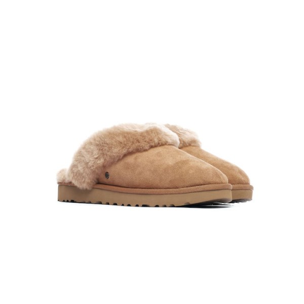 Ugg Australia Classic Slipper Χειμερινές Γυναικείες Παντόφλες 1130876-CHE