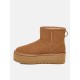 Ugg Australia Classic Mini Platform Γυναικεία Μποτάκια με Πλατφόρμα Καφέ 1134991-CHE