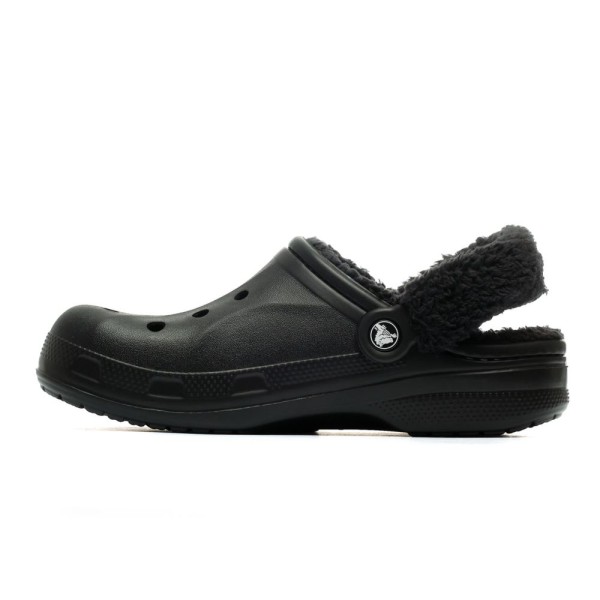 Crocs Baya Lined Fuzz Strap Clog 206633-060