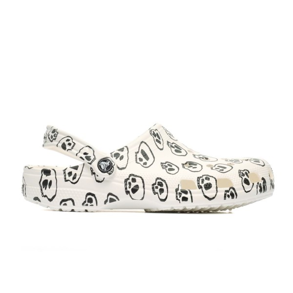 Crocs Classic Skull Print Clog Kid's  209083-103