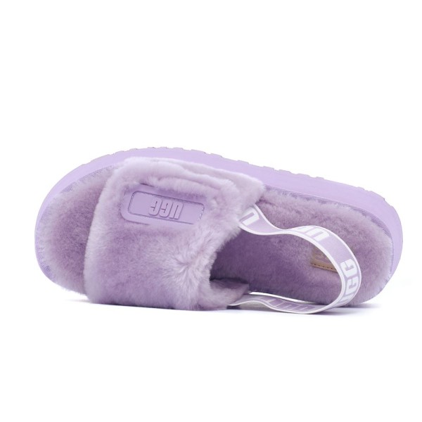 UGG DISCO SLIDE LILAC BLOOM W