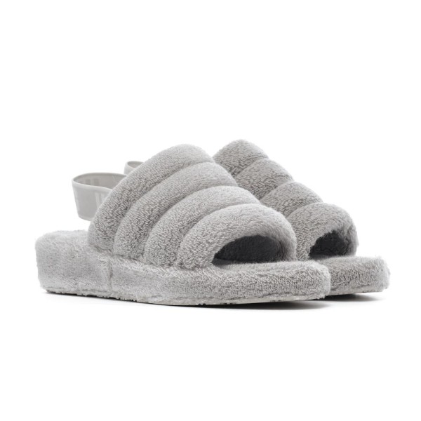 UGG FLUFF YEAH TERRY MET.GREY W