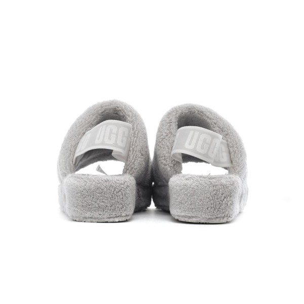 UGG FLUFF YEAH TERRY MET.GREY W