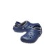 Crocs Classic Fuzz Lined Κλειστές Χειμερινές Ανδρικές Παντόφλες με Γούνα Μπλε 203591-459