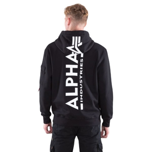 Alpha Industries Back Print Hoody 178318-03