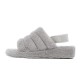 UGG FLUFF YEAH TERRY MET.GREY W