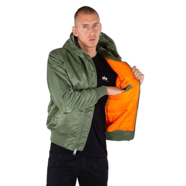 Alpha Industries MA-1 Hooded 158104-01