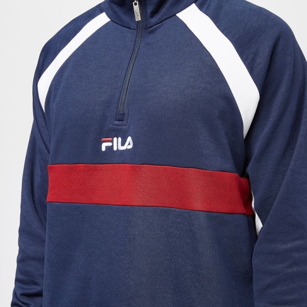 Fila Men Oligert Half Zip Top 687237-A082