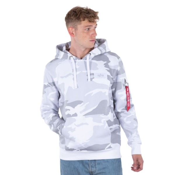 Alpha Industries Back Print Hoody Camo 178318C-385