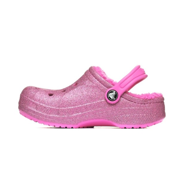 Crocs Baya Lined Glitter Clog K 207656-6QQ