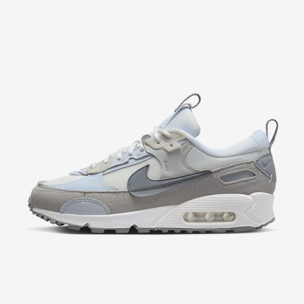 Nike Air Max 90 Futura Γυναικεία Sneakers Grey/Wolf Grey DM9922-103