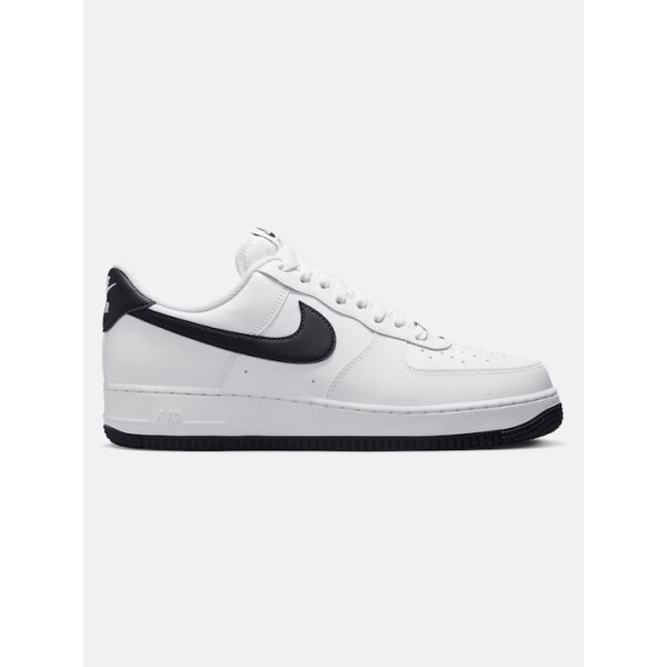 Nike Air Force 1 '07 Ανδρικά Sneakers Λευκό - Μαυρο FQ4296-101