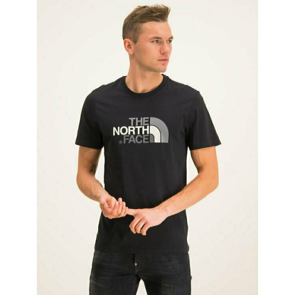 The North Face Easy Ανδρικό T-shirt Κοντομάνικο Μαύρο