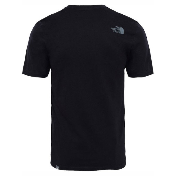 The North Face Easy Ανδρικό T-shirt Κοντομάνικο Μαύρο