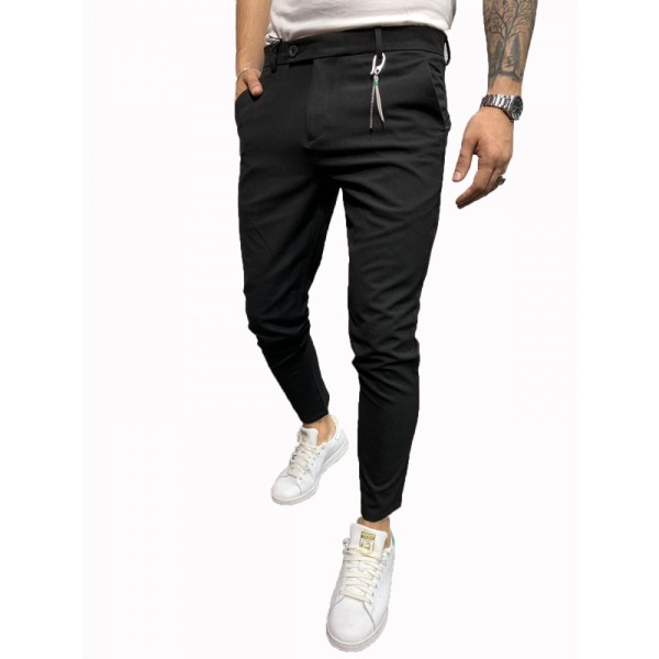 Chino 2Y Premium P2010 Μαύρο skinny fit