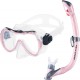 Aqua-Speed diving set Aqua-Speed Mask Enzo Pipe Evo bright pink 03 604