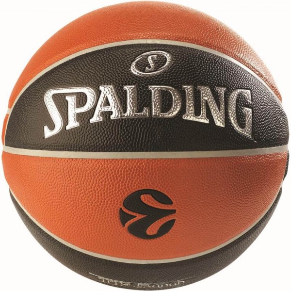 Spalding NBA Euroleague basketball IN/OUT orange and black TF-500 84002Z/77101Z.