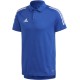 Men's adidas Condivo 20 Polo shirt blue and white ED9237