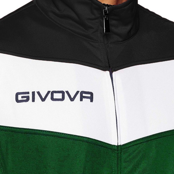 Givova Tuta Campo tracksuit green and black TR024 1310