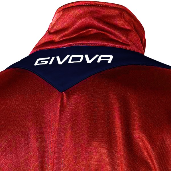 Givova Tuta Visa tracksuit red and navy blue TR018 1204