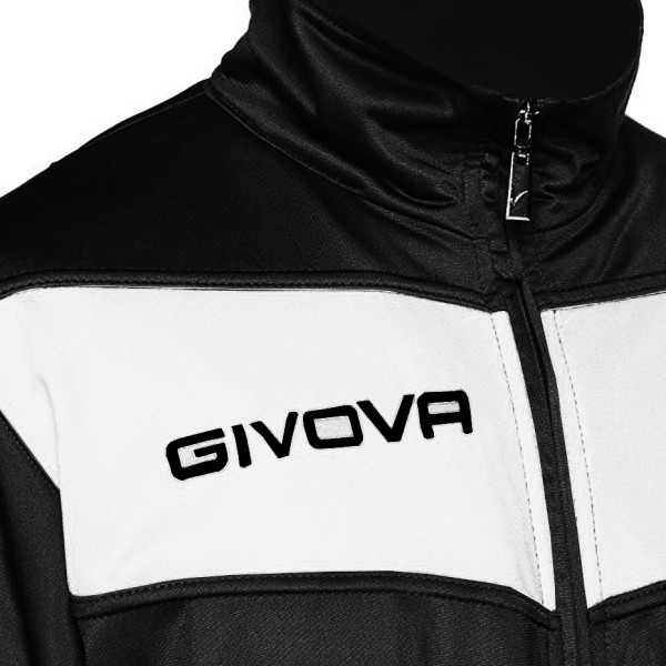 Givova Tuta Visa tracksuit black and white TR018 1003