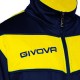 Givova Tuta Visa tracksuit navy blue and yellow TR018 0407
