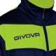 Givova tracksuit Tuta Visa Fluo navy blue and green TR018F 0419