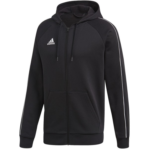 Men's adidas Core 18 FZ Hoody sweatshirt black FT8068