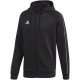 Men's adidas Core 18 FZ Hoody sweatshirt black FT8068