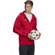 Men's adidas Core 18 FZ Hoody sweatshirt red FT8071