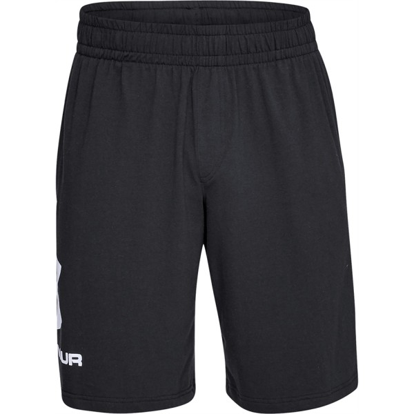 Under Armour men's Sportstyle Cotton Logo shorts black 1329300 001
