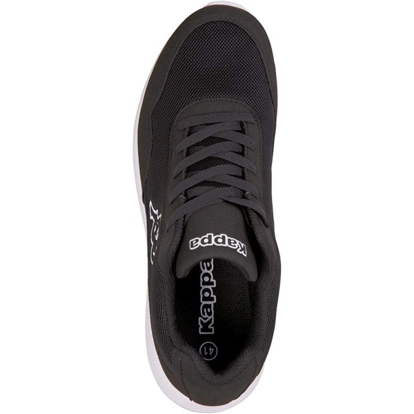 Kappa Follow men's shoes black and white 242495 1110